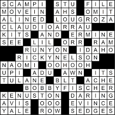 New daily puzzles each and every day! October 2015 Matt Gaffney S Weekly Crossword Contest