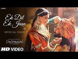 Padmaavat Ek Dil Ek Jaan Video Song Deepika Padukone Shahid Kapoor Sanjay Leela Bhansali Youtub Bollywood Music Videos Padmavati Movie Bollywood Music