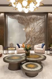 Decorative Wall Composed Of A Background Panel In Mother Of Pearl Resin With Handmade D Lounge Interiors Luxury Living Room Design Luxury House Interior Design