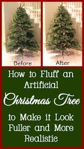 How To Fluff An Artificial Christmas Tree Into The Correct Shape Fake Christmas Trees Christmas Tree Decorations Christmas Decorations
