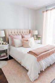 We balanced it out with the white bed . Make Your Living Space Blush With These Pink Interior Decorating Ideas