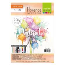 Colección de yuriko gm • última actualización hace 9 días. Papel Acuarela Florence Din A4 Block 12 Hojas Badabadoc Art