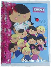 Capa De Caderno Em Eva Professora Capa Para O Caderno De Planejamento Manualidades Escolares Decoraciones Para Carpetas Carpetas Decoradas
