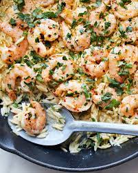 One Pan Shrimp Scampi With Orzo Recipes Nyt Cooking How To Cook Shrimp