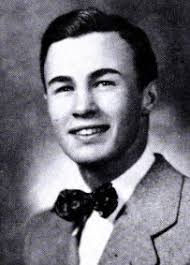 Joe Bardinella's senior photo and entry in the Fordham University yearbook,  1959.