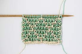 With the hanger and different border colors, you can immediately see which cloth is intended for which. How To Knit Color Mosaics In Garter Stitch The Blog Us Uk