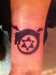 Fullmetal Alchemist Tattoo Has super strength for some reason. fullmetal alchemist tattoo