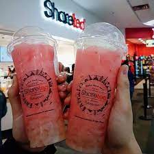 Repost Eatwithqueens Strawberry Ice Blended W Lychee Jelly Ice Cream Congrats To Shareteayeg Grand Opening Loca Bubble Tea Lychee Jelly Boba Tea