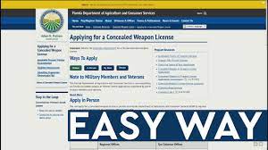Apply for a license renew your license. How To Get Concealed Carry Permit In Florida After You Are Done With Your Concealed Carry Class Youtube