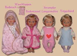 + nostalgisches puppenkleid von emil schwenk + rosa halstuch + größe: Winterkollektion 19 Modelle Schnittmuster Fur 43 Cm Puppen