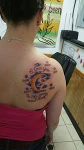 I Love You To The Moon And Back With My Kids Names Cousin Tattoos Tattoos Kid Names