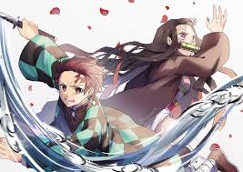 Demon slayer tanjiro and nezuko. Hd Wallpaper Anime Demon Slayer Kimetsu No Yaiba Nezuko Kamado Tanjirou Kamado Wallpaper Flare