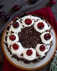 The cake is a buttery yet sweet cake. Eggless Black Forest Cake