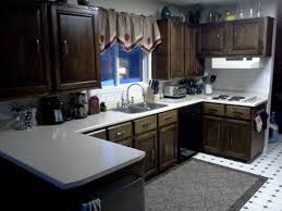 painting my dated walnut kitchen