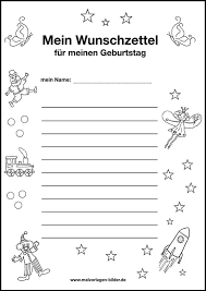Arbeitsblätter schreibübungen im bereich alphabetisierung niveau a1 für erwachsene. Wunschzettel Vorlage Zum Geburtstag Zum Ausdrucken