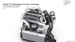 2015 Audi Tt Clubsport Turbo Concept 2 5 Tfsi With Electric Compressor Engine Hd Wallpaper 27