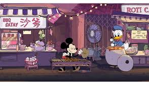 #djwhenigrowup #disneyjuniorasia check out more disney junior games and shows ► www.disneyjunior.asia. Mickey Mouse Gang Go To The Hawker In Latest Disney Cartoon Set In Malaysia Singapore Video Trp