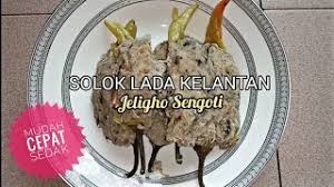 Resipi solok lada bahan bahan: Solok Lada Original Kelantan Mudah Dan Cepat Youtube