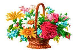 Seeking for free flower basket png images? Antique Images Stock Flower Basket Digital Image Wildflowers Rose Daisies