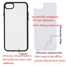 Download Amazon Com Justry 10pcs Sublimation Blanks Phone Case Covers Compatible With Apple Iphone 8 Plus And Iphone 7 Plus 5 5 Inch Blank Printable Phone Cases For Diy Soft Rubber Cell Phones Accessories