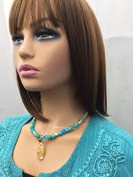 Turquoise Green/blue Beaded Necklace With Gold Spacer Beads, Moonstones and  Two Lava Beads, and an Olive Wood Bead From Bethlehem. 20”-22”