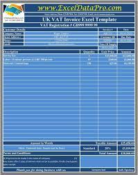 Download Uk Vat Invoice Excel Template Exceldatapro Excel Templates Excel Shortcuts Templates
