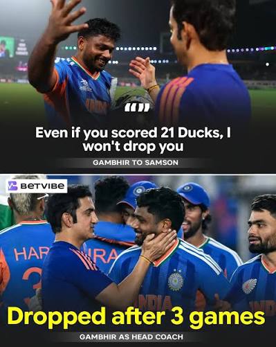 Gambhir's personal grudges with RCB [trending, viral, memes, indian memes, cricket, indian cricket team, tim david, gautam gambhir, rajat patidar, bhuvneswar kumar]