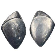 Heavy artisan sterling signed