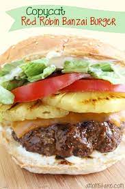 Copycat Red Robin Banzai Burger Recipe Recipes Cooking Recipes Restaurant Recipes