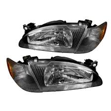 Spec D Tuning 1998 2000 Toyota Corolla 1pc Black Jdm Head Lights Signal 98 99 00 Left Right Toyota Corolla Toyota Jdm