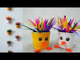 Paper Cup Duck Simple And Easy Craft Idea Wall Decoration Diy Craft Art Craft Paper Cup Craft Work Youtube Crafts Paper Cup Crafts Paper Crafts