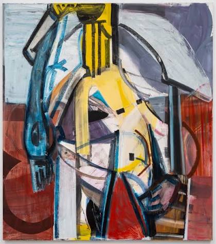 Work by Amy Sillman