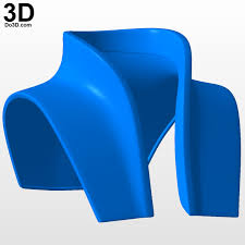 Download 3d Printable Model Collar Armor Of Princess Leia Bounty Hunter Disguise Return Of The Jedi Star Wars Print File Format Stl Do3d Portfolio
