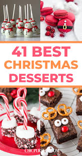 99 best christmas desserts that are just as gorgeous as they are decadent. 40 Best Christmas Dessert Recipes For A Crowd That You Need To Try Best Christmas Desserts Christmas Desserts Christmas Food Desserts