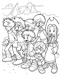 View and download this 700x568 digimon frontier image with 13 favorites, or browse. Digimon Pictures Coloring Home