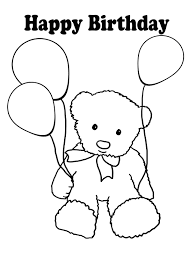 Free printable birthday cake and balloons coloring page in vector format, easy to print from any device and automatically fit any paper size. Balloon Coloring Pages Best Coloring Pages For Kids