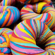 Original Rainbow Bagels Bagel Art The Bagel Store Brooklyn Original Rainbow Bagels Bagel Art The Bagel Store Brookl The Bagel Store Baking Art Bagel