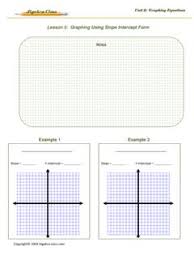 Some 1 only, some more than one. Slopeintercept Form Amphitheater Public Schools Slope 173 Intercept Form Amphitheater Public Schools Pdf Pdf4pro