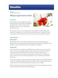 This exempts income that comes from overseas like rental of property or freelance work. 2016 Malaysia Country Tax Guide Tax Deduction Employee Benefits