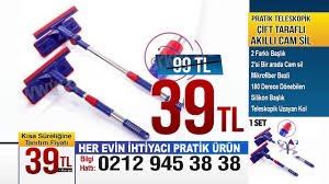 Böylelikle temizlediğiniz camların su damlalarıyla yeniden kirlenmesini engellersiniz. Yeni Teleskopik Cift Tarafli Pratik Cam Silme Aparati 0212 945 38 38 Youtube