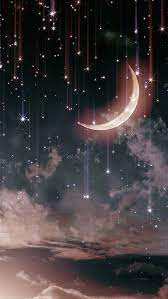 Pin By Monrudee On Art Galaxy Wallpaper Moon Art Beautiful Wallpapers
