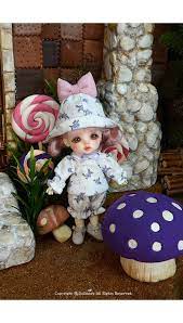 Dollmore] BJD 5.7 high doll outfits Bebe Doll Size - FAP Blouse (Violet) |  eBay