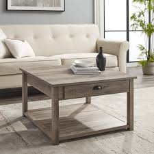 ( 4.4 ) out of 5 stars 8 ratings , based on 8 reviews current price $167.75 $ 167. Manor Park 30 Inch Square Country Coffee Table Grey Wash Walmart Com Walmart Com