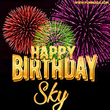 Happy birthday with picture and personal text. Wishing You A Happy Birthday Sky Best Fireworks Gif Animated Greeting Card Download On Funimada Com