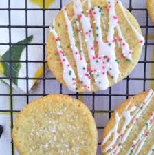 In large bowl, mix flour, baking powder and white sugar. Meyer Lemon Anise Cookies Eat Like No One Else