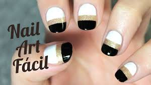 10 diseños de uñas minimalistas y elegantes que debes llevar este 2021. Decoracion De Unas Blanco Y Negro Paso A Paso Nailistas Esmaltes Permanentes Y Productos De Unas Nailistas Esmaltes Permanentes Y Productos De Unas Tienda Online De