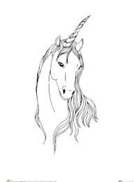 Coloriage licorne kawaii avec belle chevelure jecoloriecom. Coloriage Licornes A Imprimer Sur Hugolescargot Com