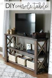 How To Build A Diy Console Table For 50 Or Less Diy Console Table Diy Console Easy Home Decor