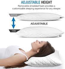 Dream Rite Shredded Hypoallergenic Memory Foam Pillow Memory Foam Pillow Foam Pillows Memory Foam