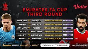 Make no mistake, city will be relieved to be facing tottenham rather than chelsea when they return to wembley for the carabao cup final next weekend. Jadwal Live Streaming Pertandingan Putaran Ketiga Piala Fa 2020 2021 Di Vidio Aston Villa Vs Liverpool Inggris Bola Com